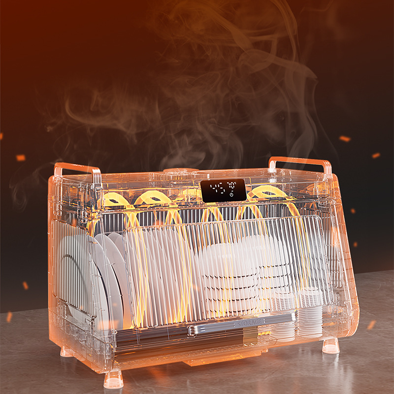 消毒柜家用小型消毒碗柜防蟑螂内置碗架厨房沥水架碗筷碗碟收纳盒