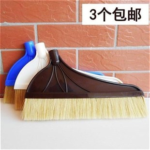 猪鬃毛扫把头扫把替换头扫把配件单个扫把头扫帚头笤帚头 扫面粉