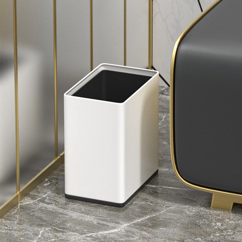 不锈钢窄夹缝垃圾桶家用客厅卫生间专用创意简约双层无盖厨房轻奢