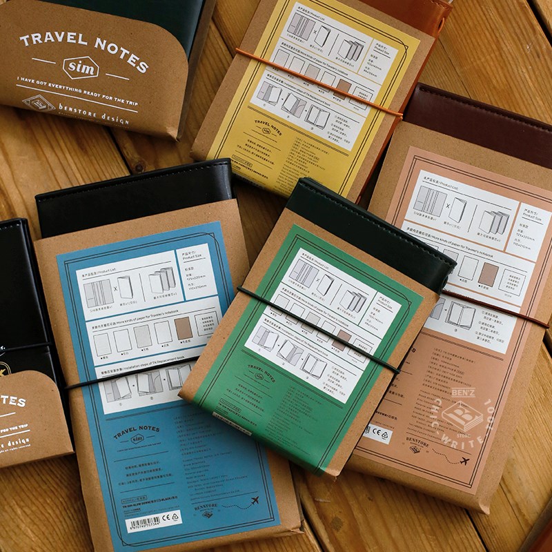 第五代 TRAVEL SIM超轻复古TN记事本  traveleArs notebook便携