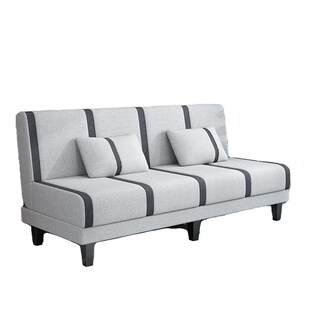 出租房专用可折叠沙发小户型客厅多功能拆洗布艺沙发床办公室午休