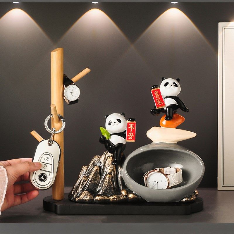 客厅进门口鞋柜入户玄关钥匙收纳摆件桌面现代简约高级感乔迁礼物,家居饰品,装饰摆件,淘宝优惠券,粉丝福利购,淘宝优惠卷