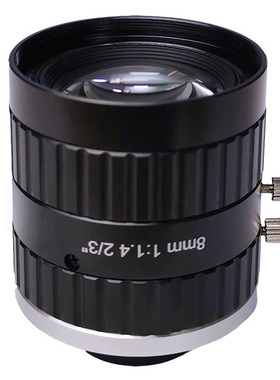 FA工业镜头6mm 8mlm12mm 16mm25mm35mm50mm低畸变C口500万相机镜