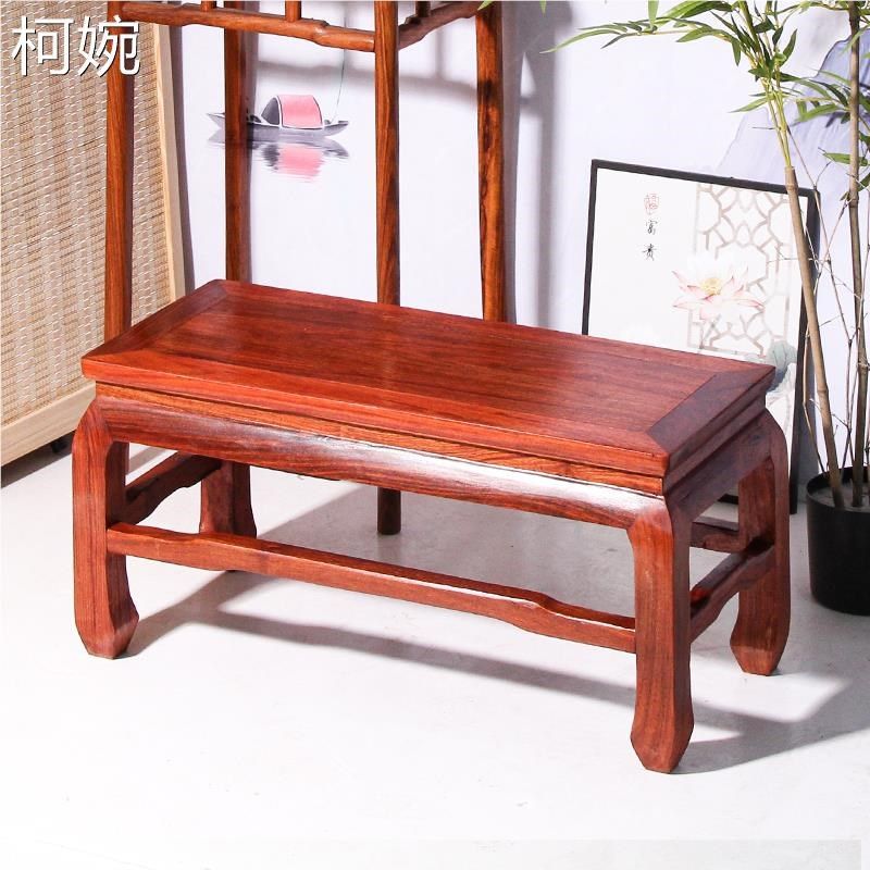 中式刺猬紫檀换鞋凳长条凳红木凳床尾凳实木茶桌凳双人凳花梨木凳,住宅家具,红木椅凳,淘宝优惠券,粉丝福利购,淘宝优惠卷