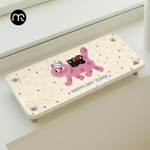 洗手台置物架硬硅藻泥台面吸水垫洗漱台速干洗手盆牙刷架漱口杯垫