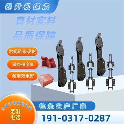 NE斗式提升机链条合金钢输送板链B工业传动链垂直上料NSE链条厂家
