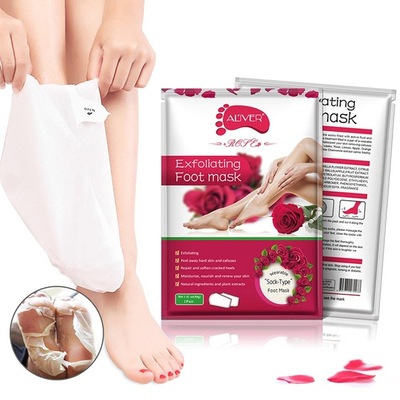Exfoliating Foot Mask Socks Feet Dead Skin Peeling Foot Mask