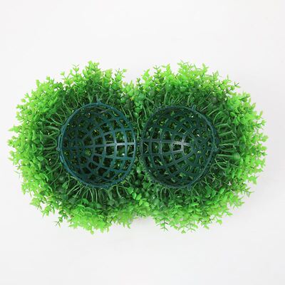 极速Artificial Hanging Plants Leaf Ball  Plastic Leaves Faux