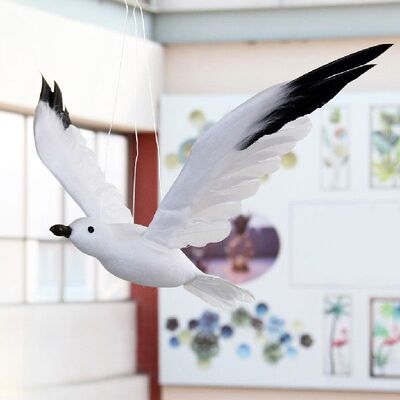 好货Wall ing Art Flying Seagull Bird Statue Garden/Nautical