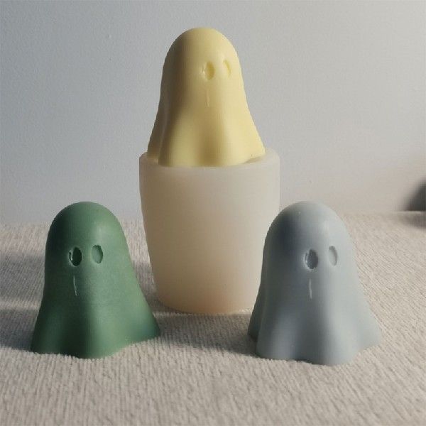 3D Specters Candle Silicone Mold for Handmade Candle