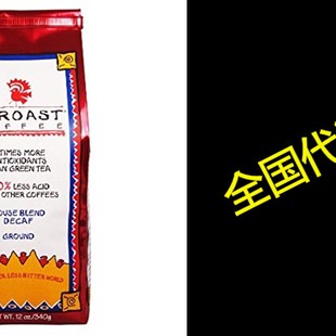 Puroast Low Acid Coffee House Blend Decaf Ground,12 oz.  Ba