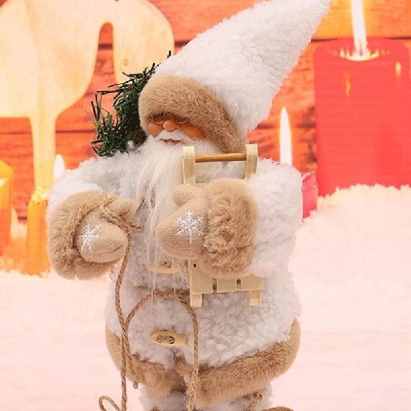 Singing Santa Doll Cute Musical Shaking Hips Santa Claus