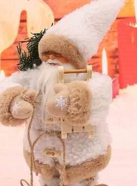 Singing Santa Doll Cute Musical Shaking Hips Santa Claus