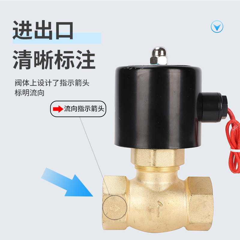US-15 20 25 35耐高温蒸汽电磁阀AC220V/DC24V控制阀4分/6分/1寸