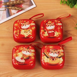 极速New gift Year coin Tiger purse year Years compa Day New