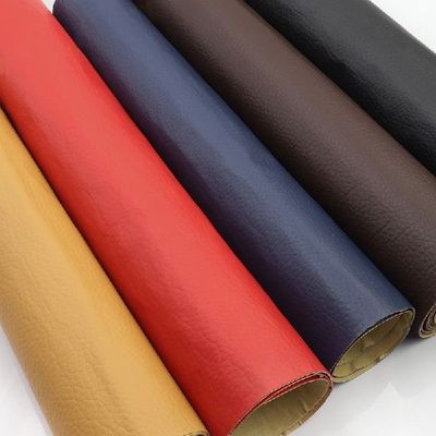 好货TN Self Adhesion plain Faux Synthetic Leather Patches So