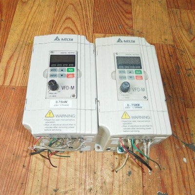 议价 台达拆机变频器 VFD007M23A 0.75KW 220V 实物图询价议价