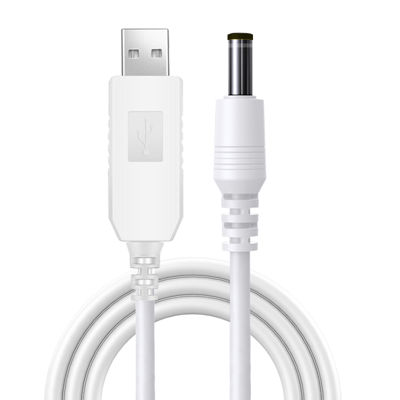 适用小度音响USB圆孔充电器9V-12V电源线5.5*2.5/3.5*1.5/2.1mm光