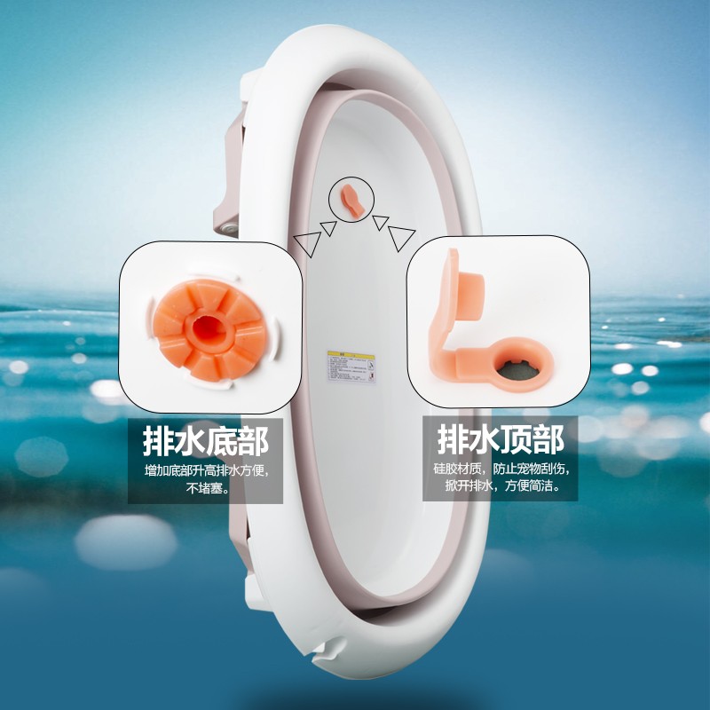 宠物猫咪狗狗洗澡盆折叠专用洗澡神器沐浴桶浴缸泡澡桶洗澡池浴盆