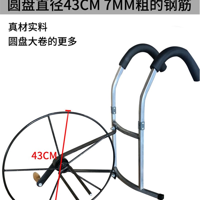 水带收卷器收水管卷盘器收管卷水袋器卷管神器收纳盘缠水管