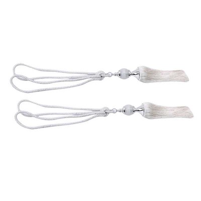 极速New 2pcs/pair Curtain Holdbacks Rope Tie Backs Tassel Ti