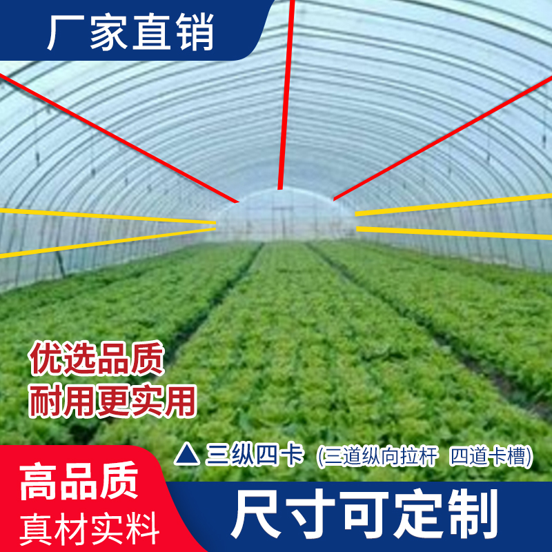 椭圆管养殖大棚骨架钢管牛棚羊圈猪舍鹅兔养鸡场温室蔬菜大棚全套