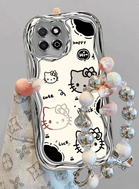 适用荣耀畅玩20手机壳20A防摔全包畅玩保护套华为KOZ一AL00外壳ALOO软玩畅二零Honor2OPro电镀奶油KT猫新款20