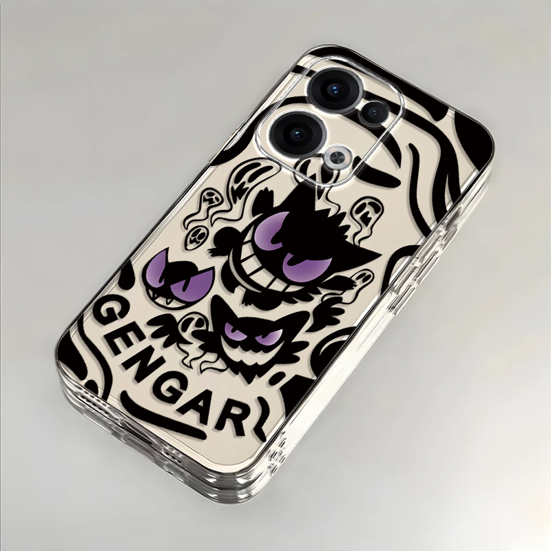 适用opporeno13/12pro手机壳11/10新款reno9pro+大头耿鬼reno8se/7/6透明套reon5k男rone4软reno3防摔2Z全包