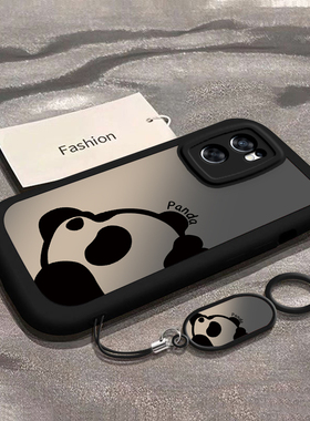 适用PFCM00手机壳OPPOPFCM00套OPPOReno7SE5G新款OPPO外壳OPPOPFCMOO全包PFCMOO防摔ES软可爱熊猫男女Reno