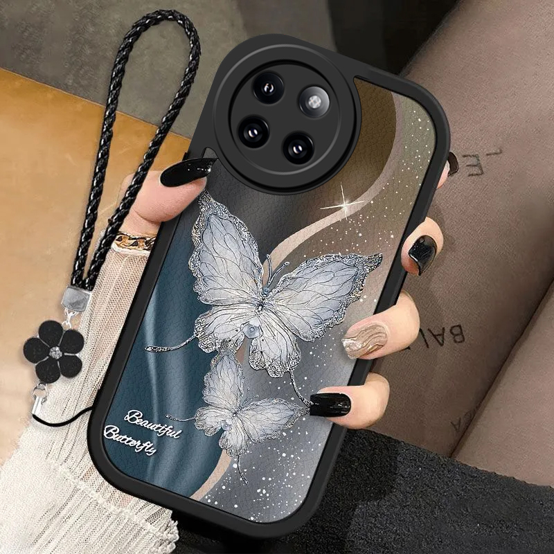 适用小米civi4pro手机壳新款CIVI3/2保护壳红米10Xpro5G全包防摔Redmi9A8硅胶mix4cviv1s外壳vici3闪耀蝴蝶