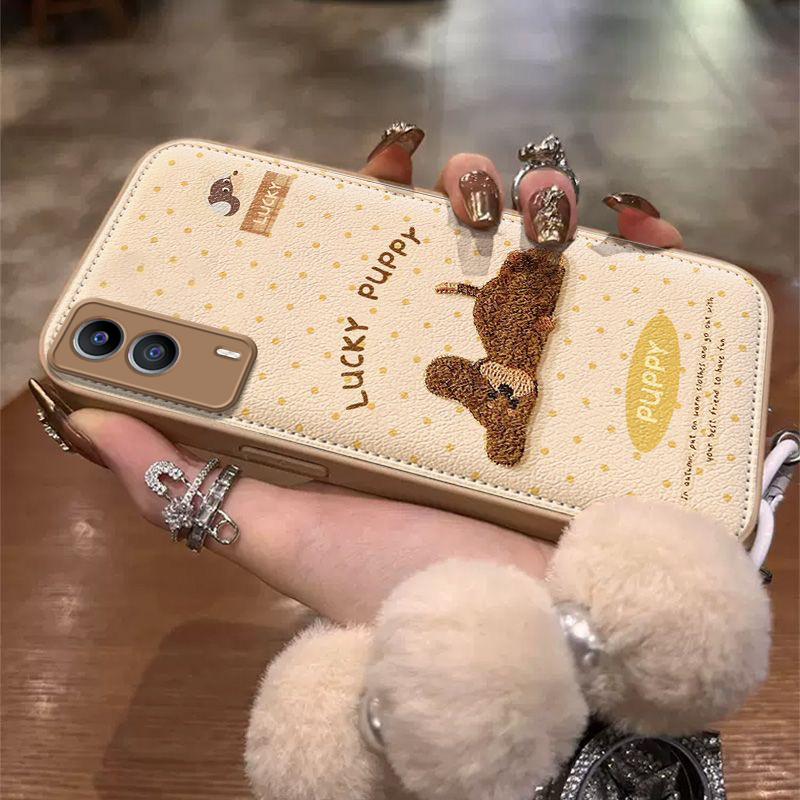 适用iQOOZ3手机壳iQ00Z3保护套iQOO爱酷vivoiQOOZ新款专用外壳iQZ硅胶iCOOZ全包防摔iQQOZ简约创意英文小狗