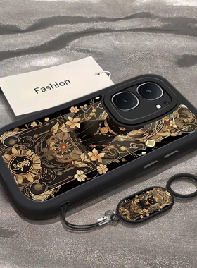 适用iqooneo9/8pro手机壳10新款vivoiqooneo5招财猫猫ipooneo6se全包防摔iq00neo7软硅胶icooneo3高级noe男女