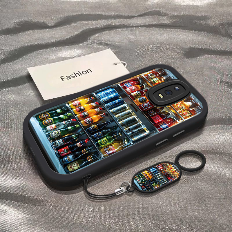 适用oppor17手机壳新款opopr15梦境标准版饮料冰柜R11全包防摔opr11s硅胶R9sk时尚外壳r17pro套r15x高级r9m女