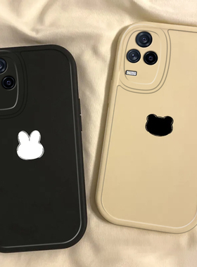 适用iQOO7手机壳vivoiQOO7保护套vivo爱酷iQ007外壳i酷iPOO液态iQO硅胶iOOQ全包iQQO防摔iQ7iCOO女款简约小熊