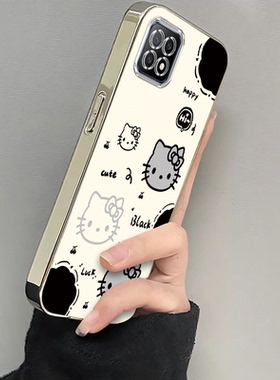 适用OPPOA72手机壳PDYT20套OPPOPDYM新款OPPOPDYT软OPPOA硅胶A725G新款A72N5G外壳OPpoA全包防摔女电镀凯蒂猫