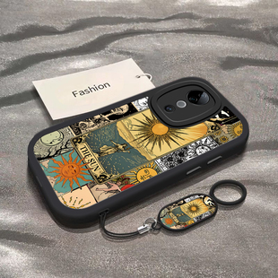 s16pro太阳女孩vovos15e硅胶s12全包防摔s10 s17新款 s9e软vivis7t壳s6s5男s1pro女 s20手机壳s18 适用vivos19