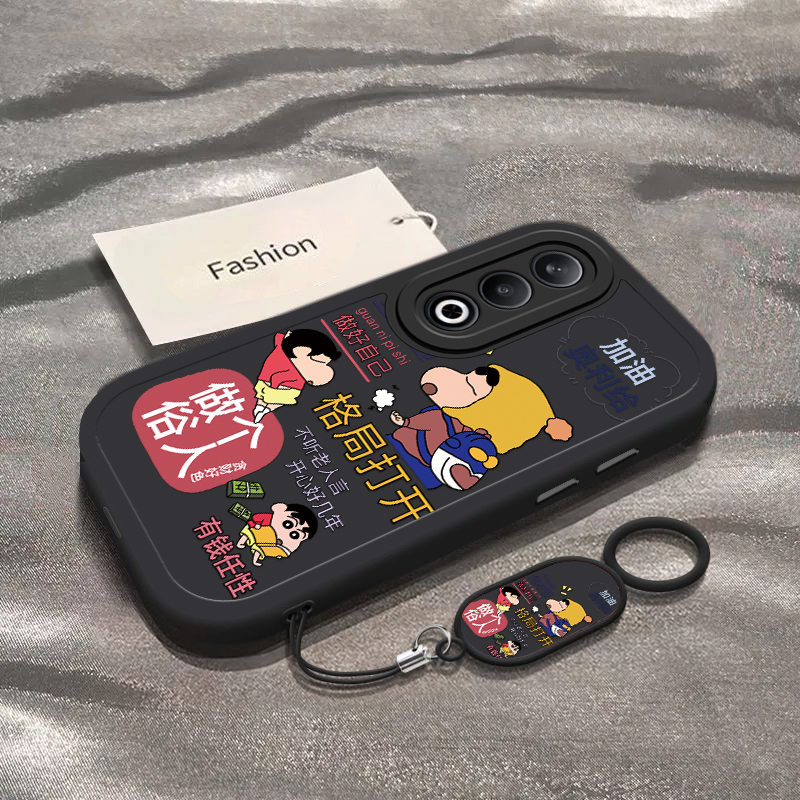 适用oppok12手机壳K11x新款oppok10pro做个俗人小新K10活力版oppk9x硅胶k5全包防摔opopk3/k7软k9s外壳k1男女