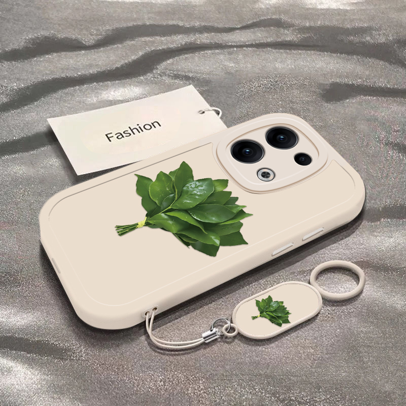 适用opporeno13/12pro手机壳11/10新款reno9pro+柚子叶reno8se/7/6硅胶套reon5k男女rone4软reno3防摔2Z全包