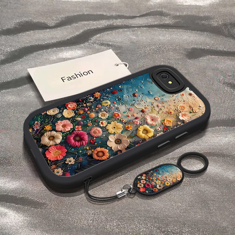 适用OPPOA83t手机壳OPPO新款A83t保护套OPA/OPPA外壳opopa软硅胶opooa全包oopoa防摔poopa女pp0时尚油画花海