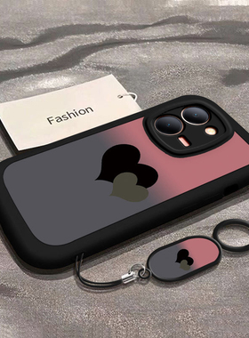 适用vivoy78手机壳新款y77e渐变爱心y76s硅胶保护套vovoy70s全包y78十防摔y73s外壳viviy75s潮5g女y71t卡通m+