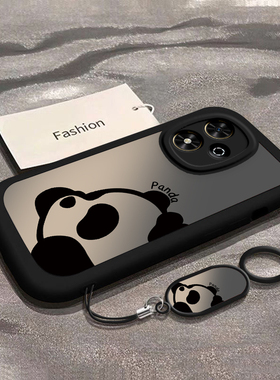 适用荣耀JDY一AN00手机壳华为荣耀畅玩50保护套JD丫ANOO新款JDYANOO磨砂创意软壳全包防摔外壳男女生可爱熊猫