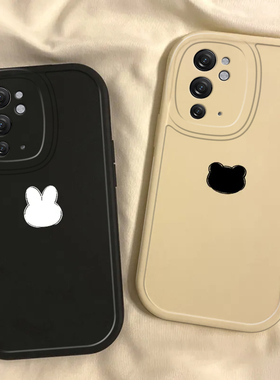 适用一加MT2110手机壳1加9RT保护OPPO套1+9新款onePlus九5G十9T硅胶TR全包防摔软壳OPPOONEPlus女款简约小熊