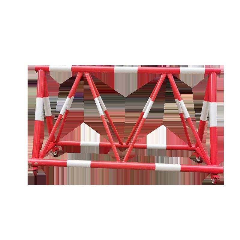 拒马移动路障f护栏学校门口防冲撞移动拒马带刺防撞柱护栏交通设