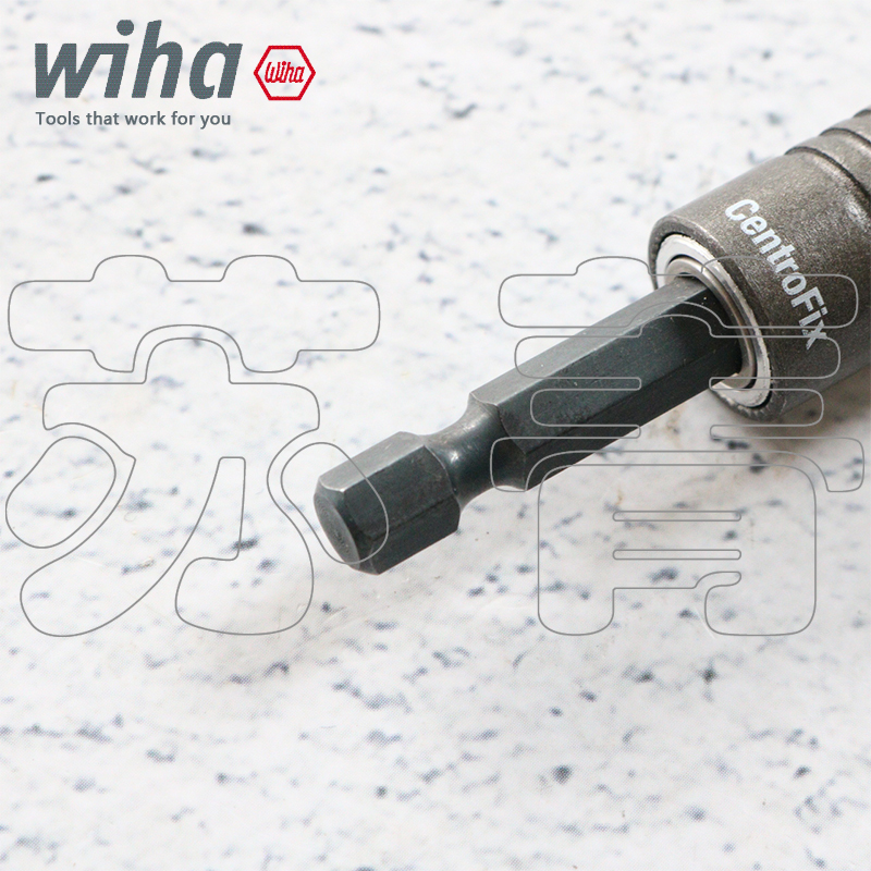 德国Wiha威汉1/4批头 钻u头批头连接杆32477 机械快松式锁紧7148C