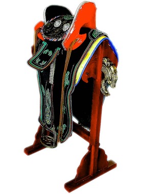 蒙古族马鞍子工艺品摆件蒙古特色仿真马鞍摆N设蒙古包装饰品纪念