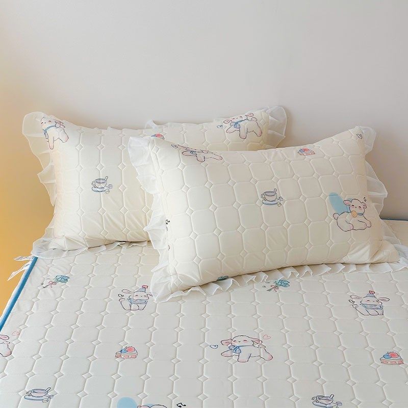 可爱羊咩咩床笠款乳胶凉席1.5m1.8米G雪纺花边款床罩款空调软席1.,床上用品,乳胶席,淘宝优惠券,粉丝福利购,淘宝优惠卷