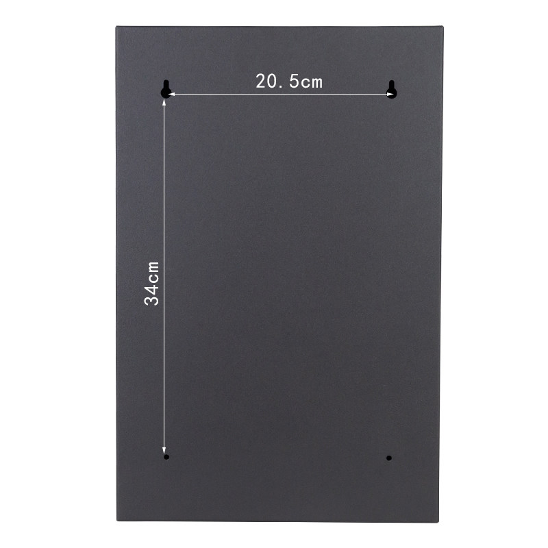 壁挂式钥匙箱48位汽车锁匙管理盒收纳房产钥匙柜办公X挂墙家用创