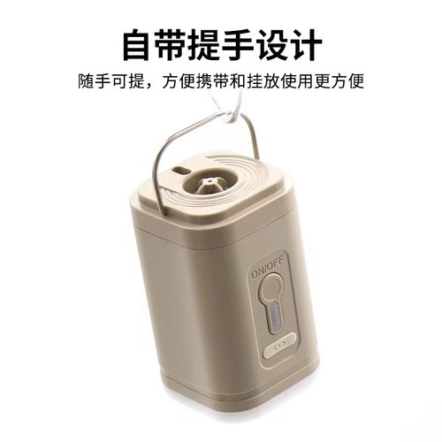 户外露营打气机气垫床帐篷游泳圈电动可携式多功T能小型充吸两用