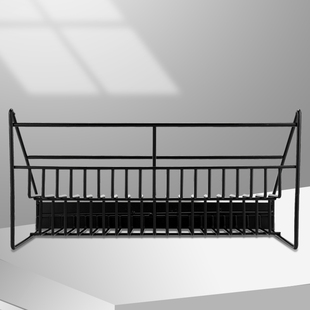 咖啡厅收纳整理架糖压瓶架t子八瓶铁艺糖压瓶架加粗四格糖浆展示