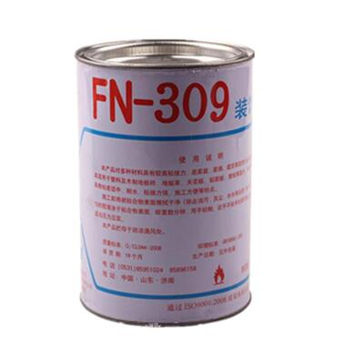山泉FN-309万胶粘能胶胶水橡胶多功能胶粘剂1公斤能胶防水